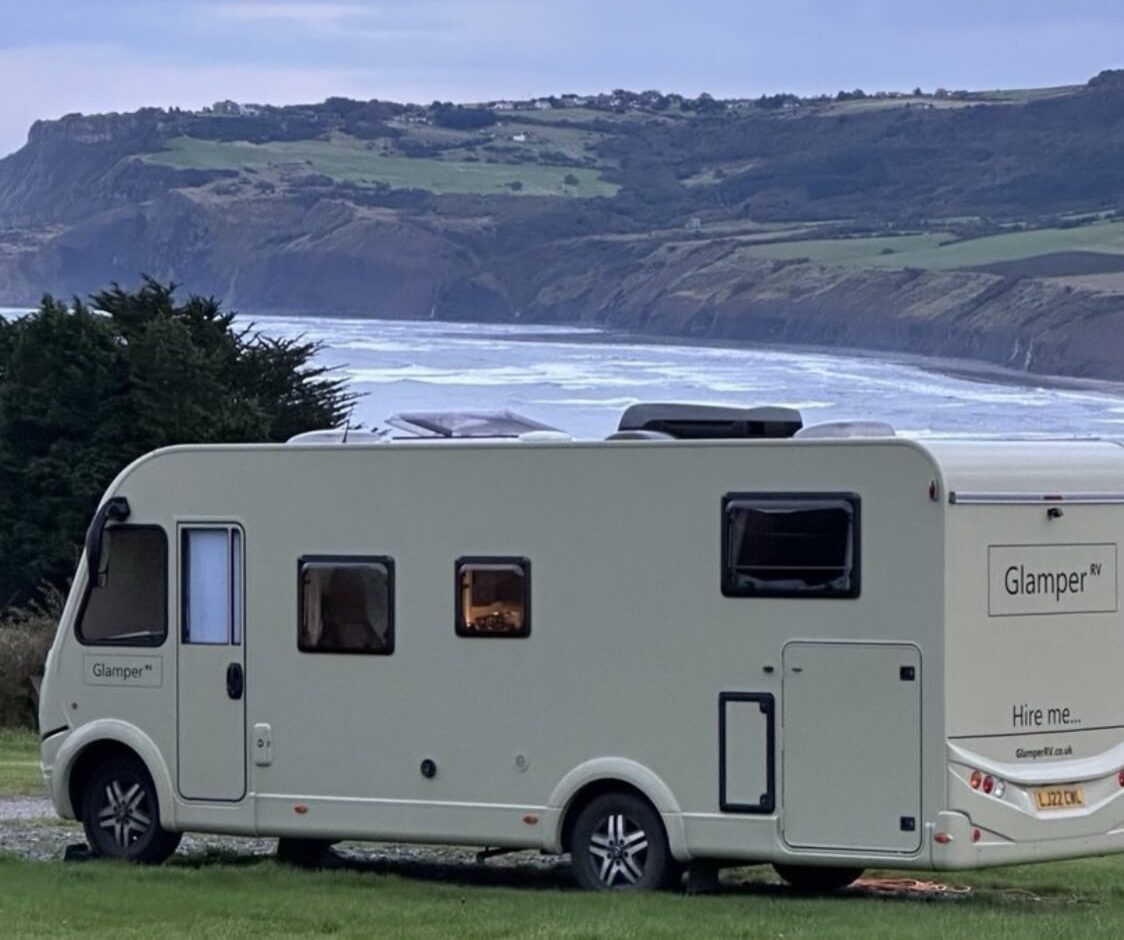 The luxury A-class Glamper motorhome